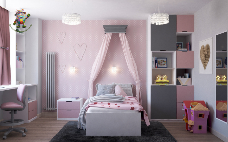 cameretta per bambina Idee, arredamento e organizzazione per creare uno spazio sicuro, creativo e funzionale