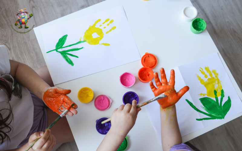 Idee, lavoretti e giochi creativi per bambini di 4–10 anni