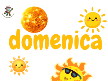 Giorni della settimana da colorare domenica