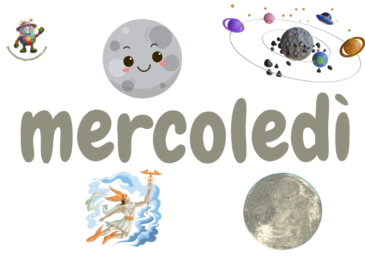 Giorni della settimana da colorare mercoledì