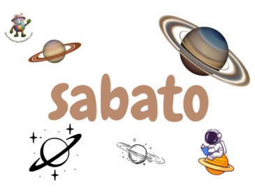Giorni della settimana da colorare sabato