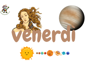 Giorni della settimana da colorare: venerdì